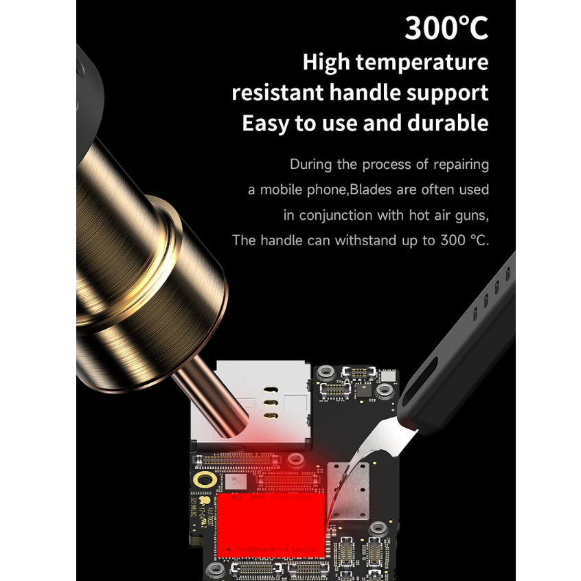 MECHANIC Quick Edge 7 Integrated Rework Blade Set for Motherboard Glue Removal / Cutting / Prying - Image 6