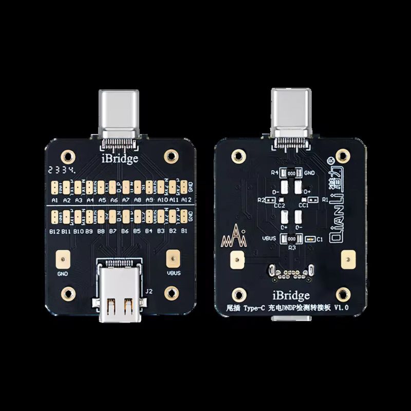 QIANLI iBridge Tail Plug Type-C and Ip DNDP Detection Epitaxial Panel Fault Analysis Data Capture Testing Board - Image 9