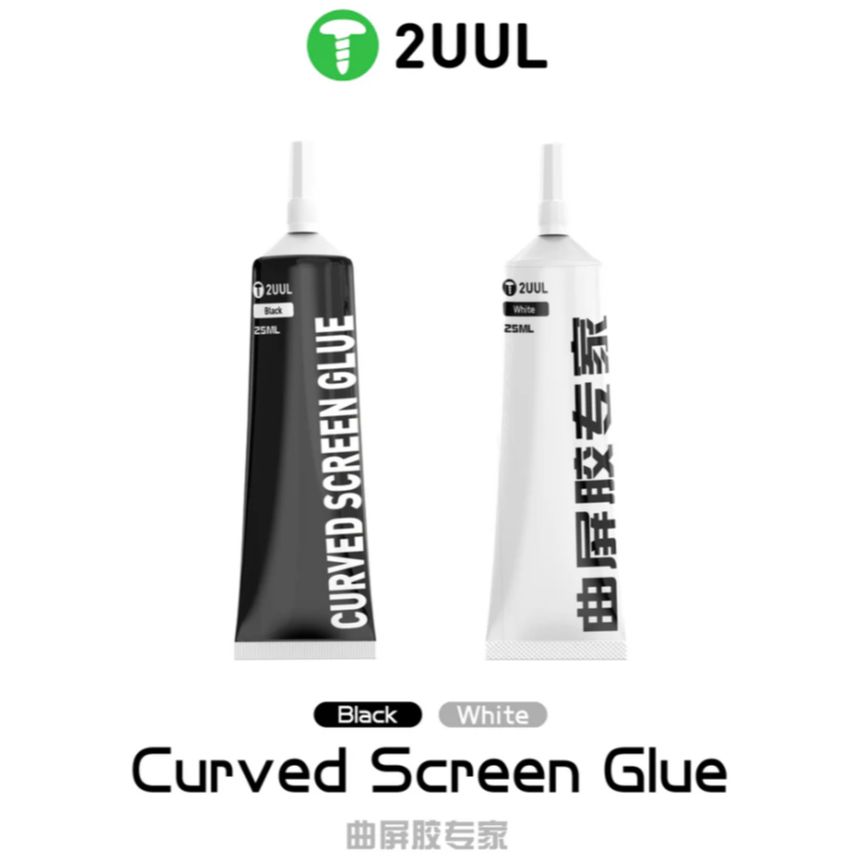 2UUL DA47 Curved Screen Glue for Repair ( WHITE ) 25ml