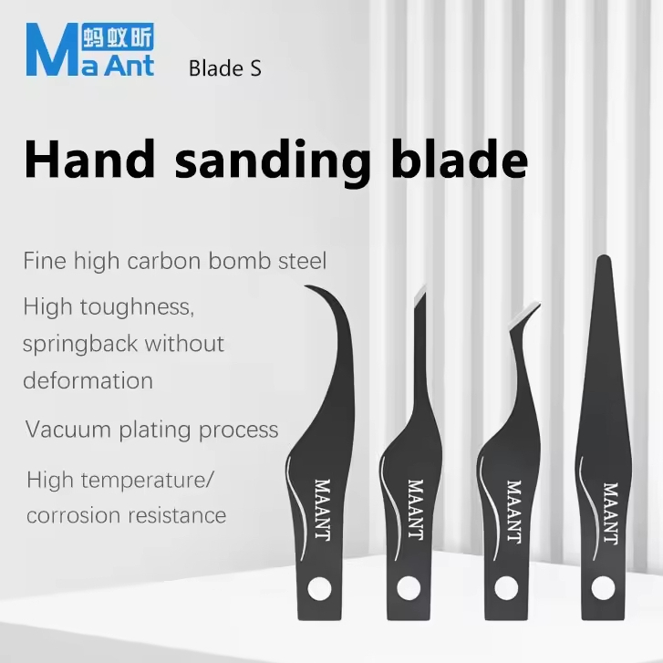 MaAnt Blade S 4-in-1 Multifunctional Glue Removal Blade Kit for Motherboard CPU IC Chips