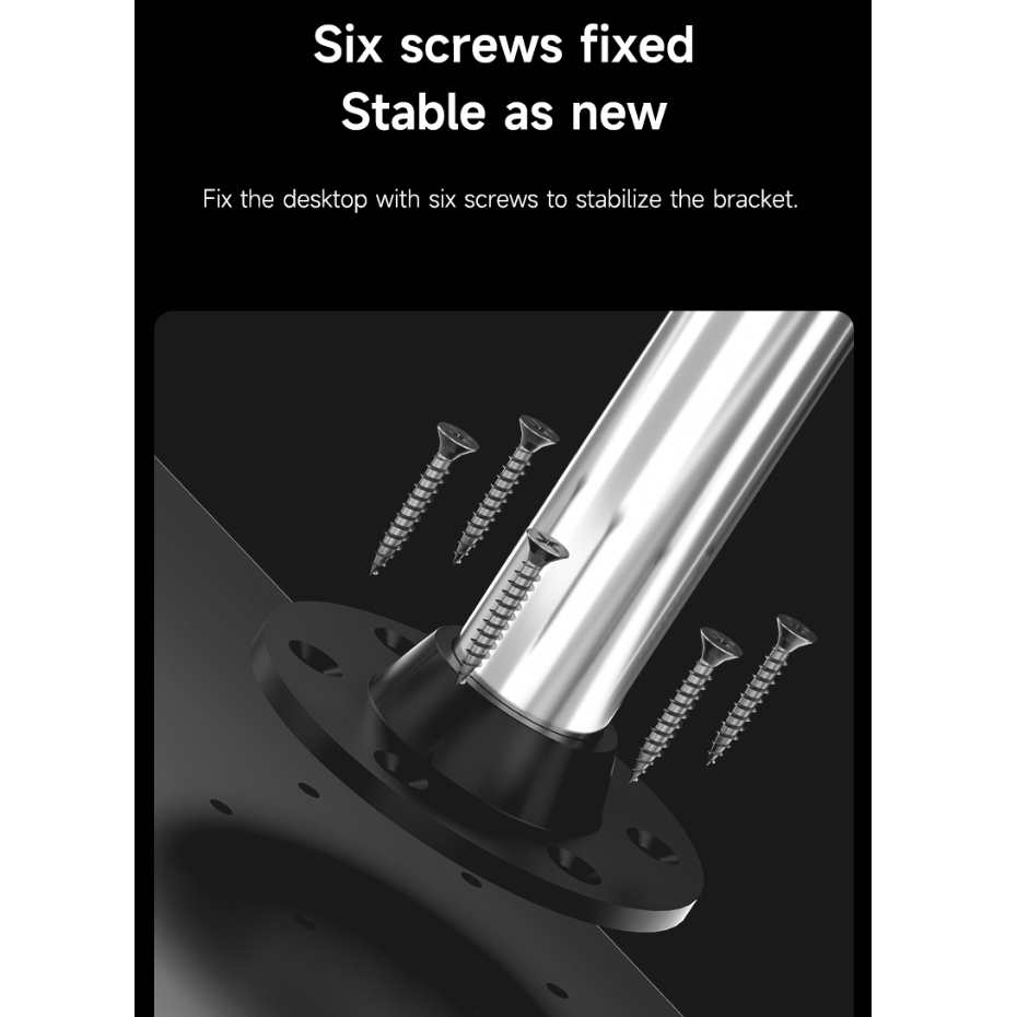 MECHANIC LM3 360° Rotation Adjustable Universal Double Arm Microscope Bracket - Image 5