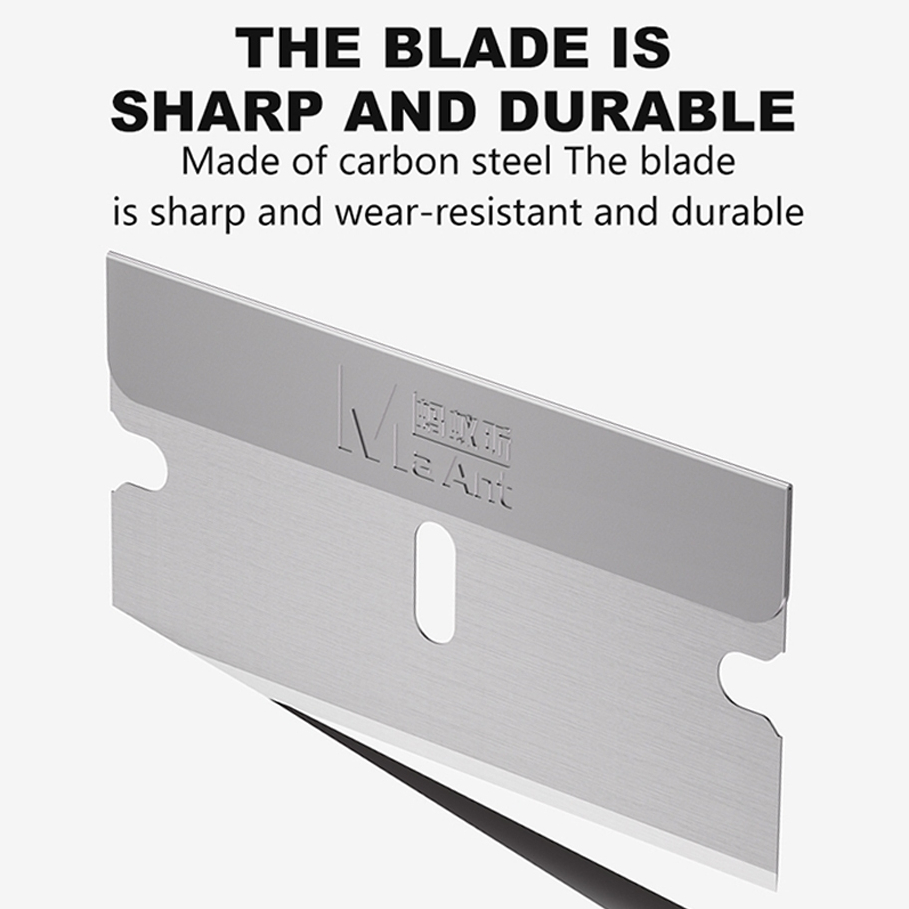 MaAnt Steel Edge No.1 High-Toughness Alloy Steel Degumming Single Sided Blades - Image 4