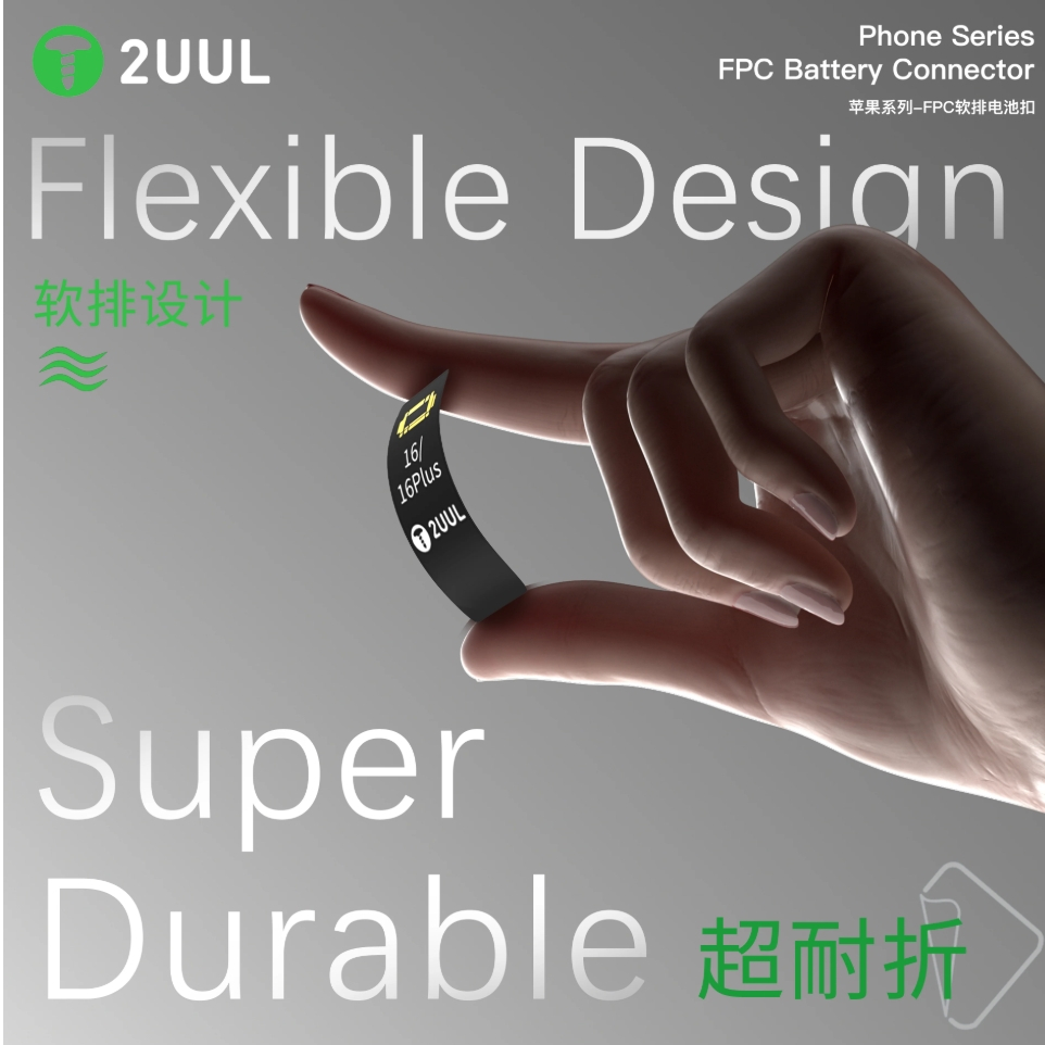 2UUL BT03 FPC Battery Connector for IPH 6 to 16 Pro Max - Image 5