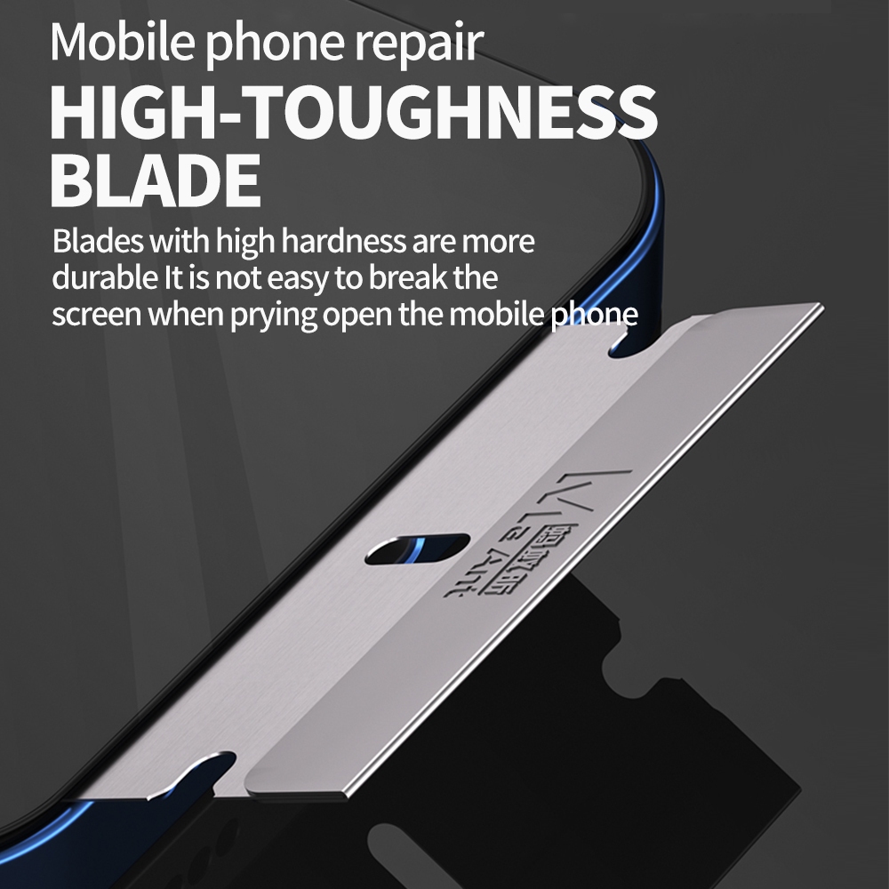 MaAnt Steel Edge No.1 High-Toughness Alloy Steel Degumming Single Sided Blades - Image 5