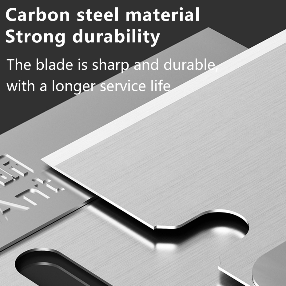 MaAnt Steel Edge No.1 High-Toughness Alloy Steel Degumming Single Sided Blades - Image 6