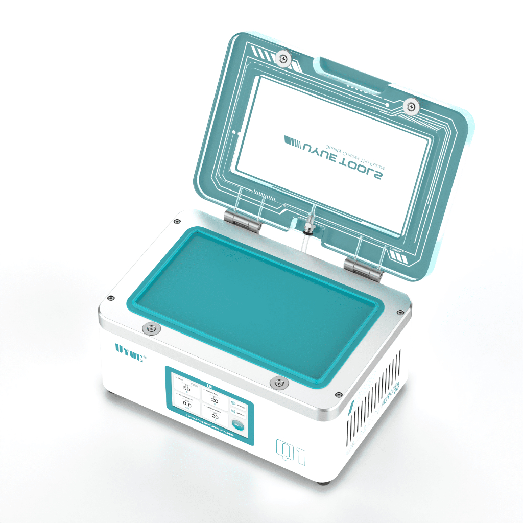 UYUE Q1 LCD Screen OCA Laminating Machine Built-in Air Compressor and Vacuum Pump Phone Flat - Image 7