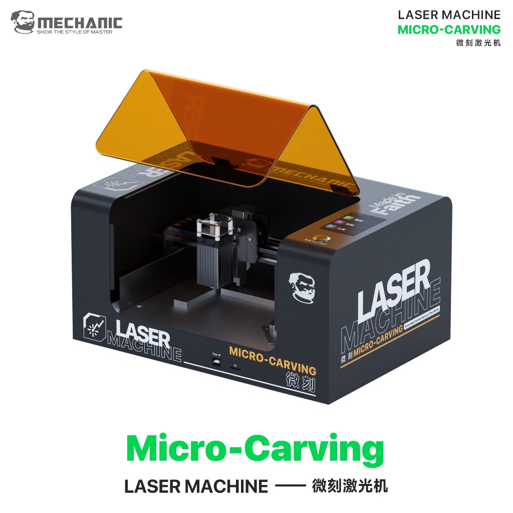 MECHANIC Micro-Carving 5W Laser Machine for Remove Screen Stand / Back Glass Middle Frame