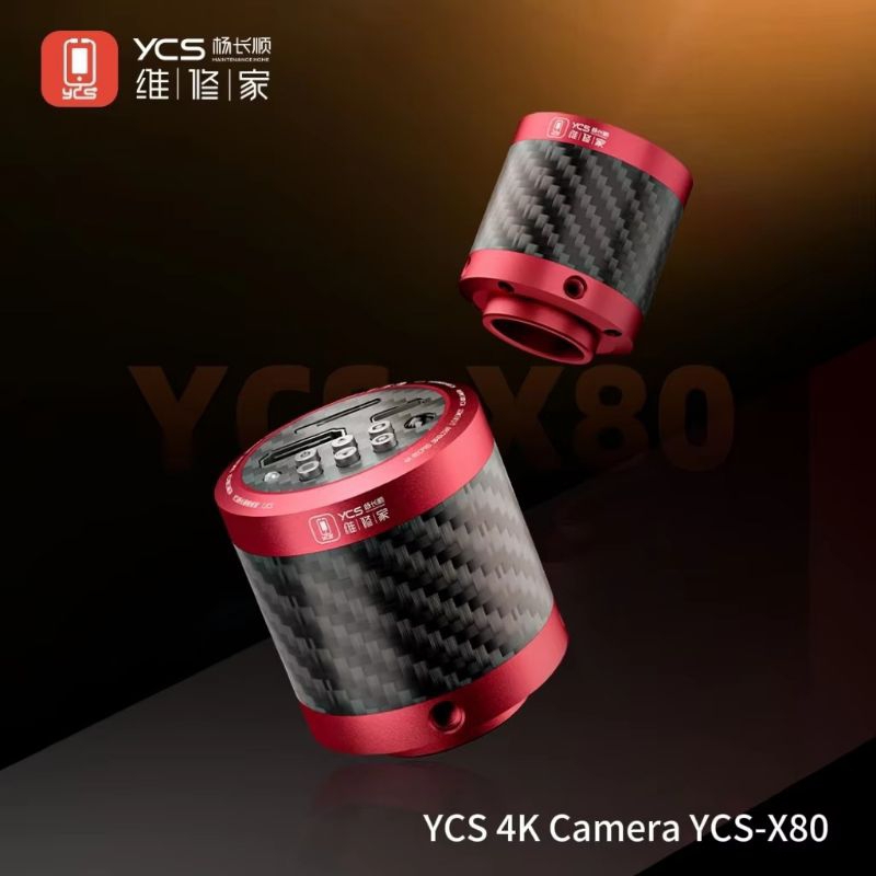 YCS-X80 Type-C / HDMI 4K Microscope Industrial Camera for Trinocular Microscope