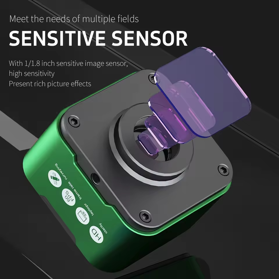MaAnt XJ-03 Colorful HDMI / USB Output 60FPS HD Microscope Camera for Trinocular Stereo Microscope - Image 3