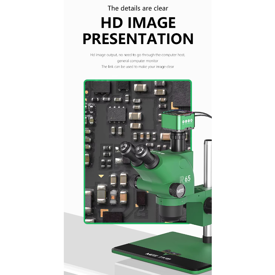 MaAnt XJ-03 Colorful HDMI / USB Output 60FPS HD Microscope Camera for Trinocular Stereo Microscope - Image 5