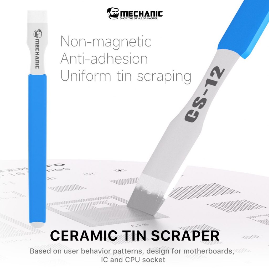 MECHANIC CS-12 Ceramic Tin Scraper