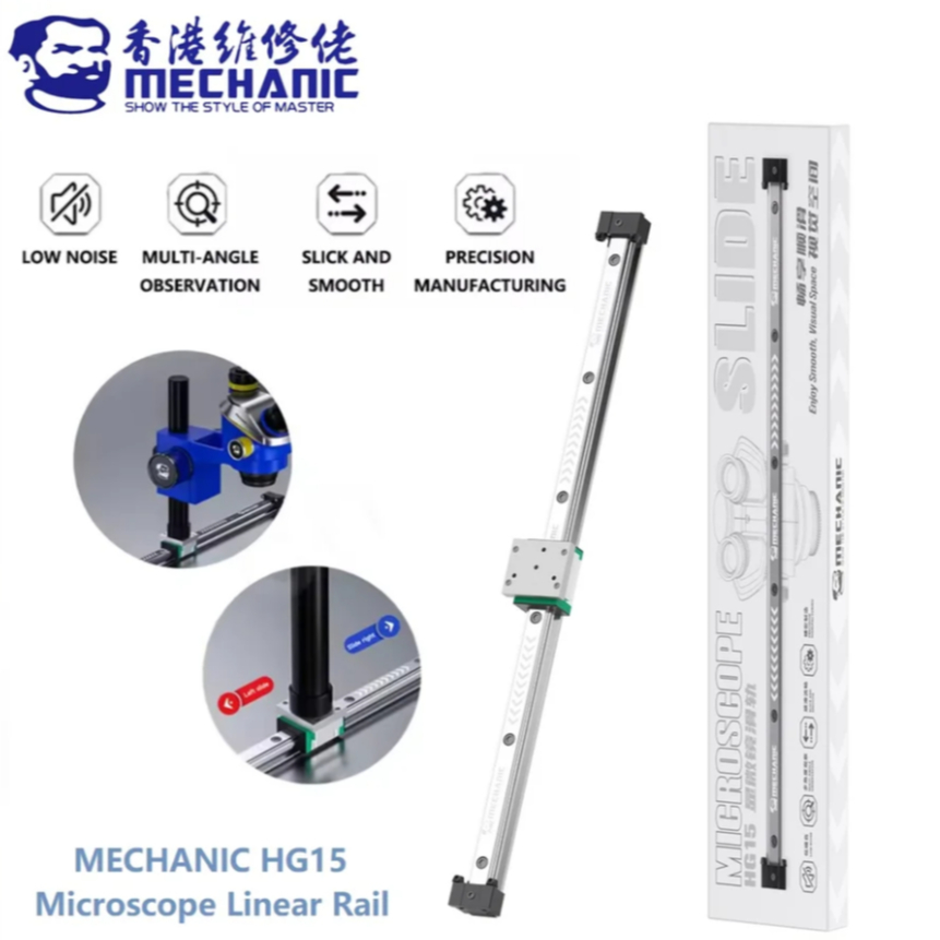 MECHANIC HG15 Microscope Alloy Steel Linear Rail Slide