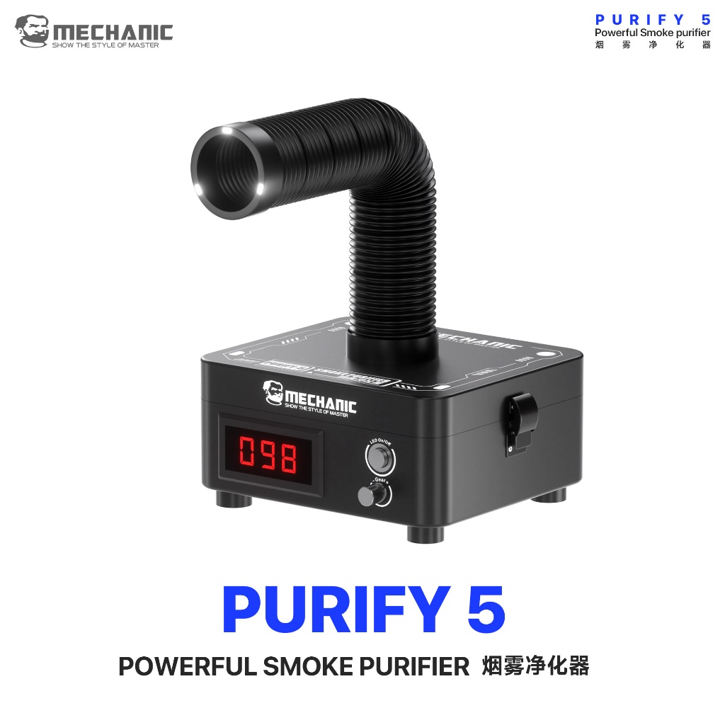 MECHANIC PURIFY 5 62W Powerful Desktop Smoke Purifier