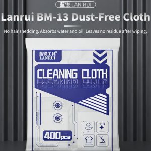 LANRUI BM-13  4-inch Dust Free Cleaning Cloth - 400Pcs