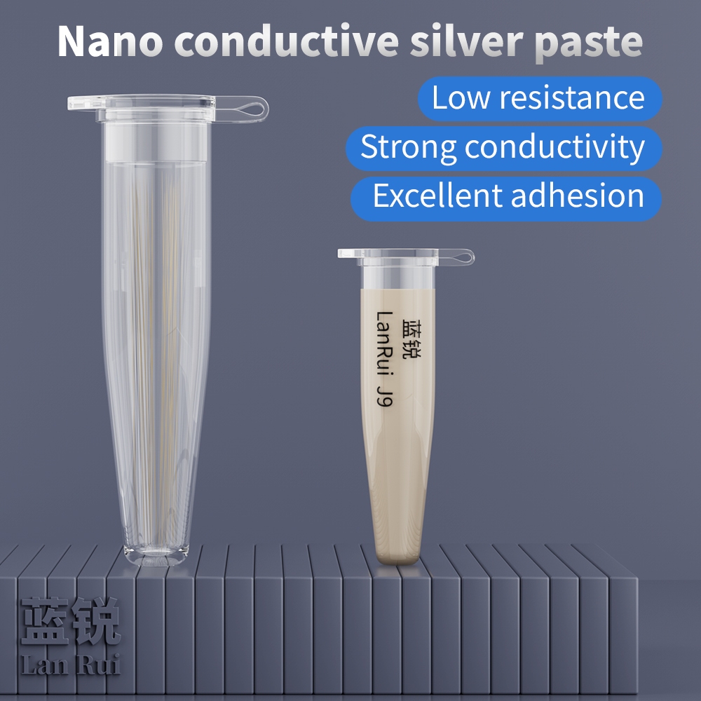 LANRUI J9 Low Resistance Nano Conductive Silver Paste for IP / Android Screen Line Repair