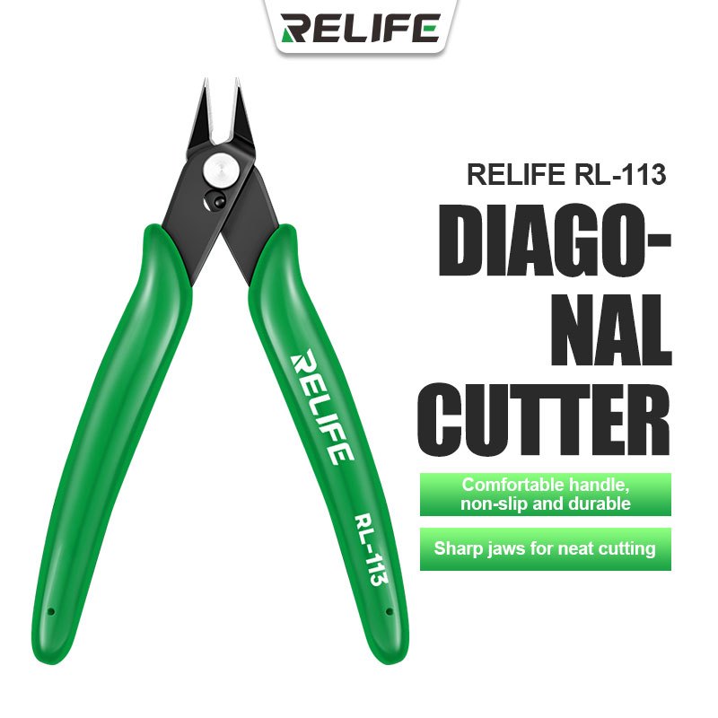RELIFE RL-113 5-inch Precision Diagonal Cutting Pliers