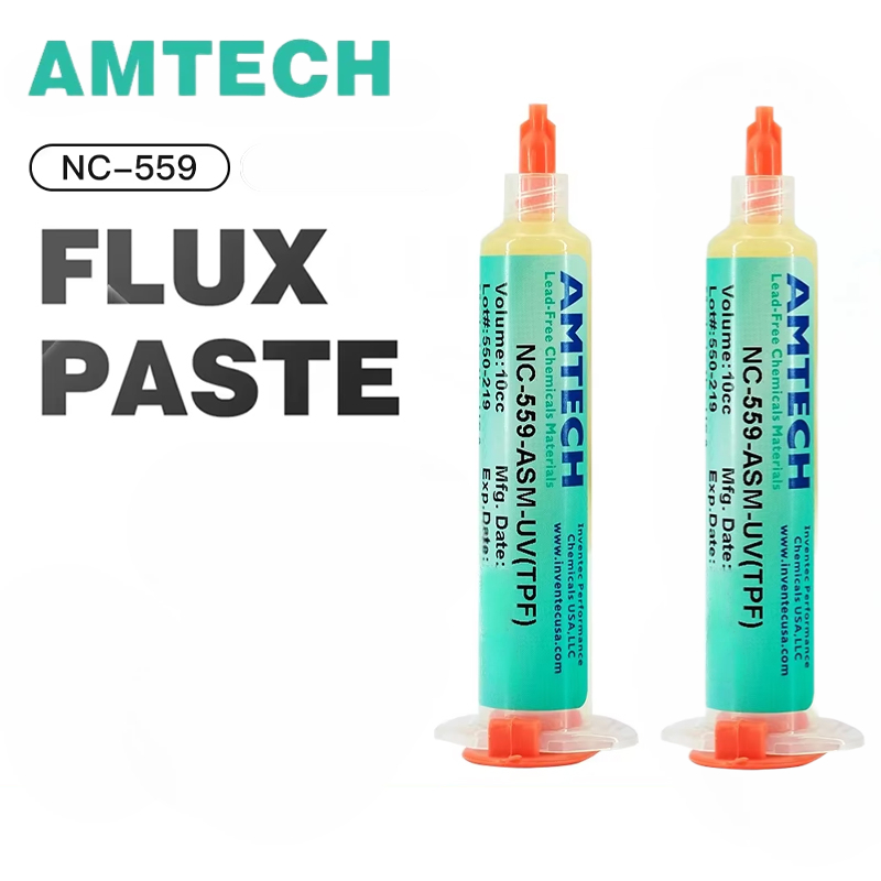 AMTECH NC-559-ASM-UV(TPF) Solder Paste Flux - 10cc