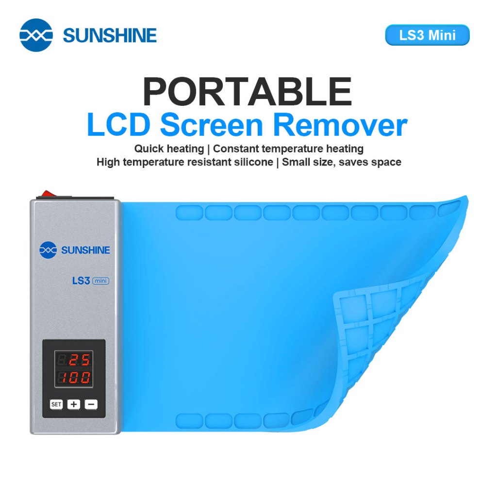 SUNSHINE LS3 Mini 10.5-inch LCD Screen Remover Heating Separator Pad