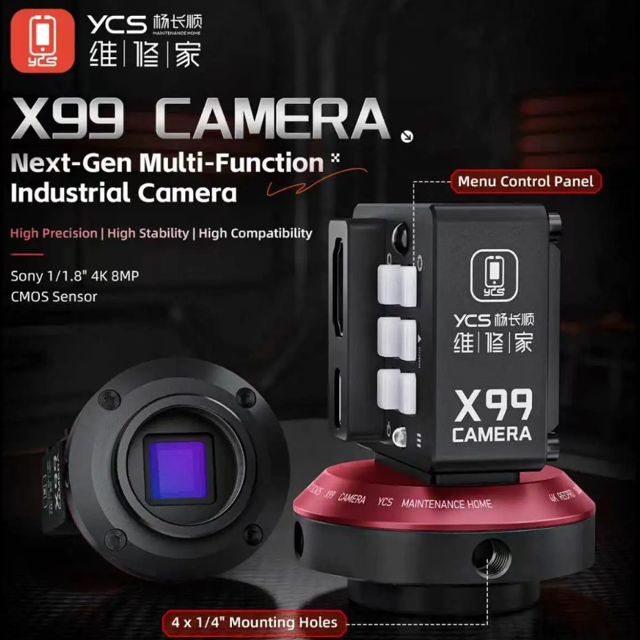 YCS X99 Sony CMOS Sensor 8MP 4K Ultra HD Camera