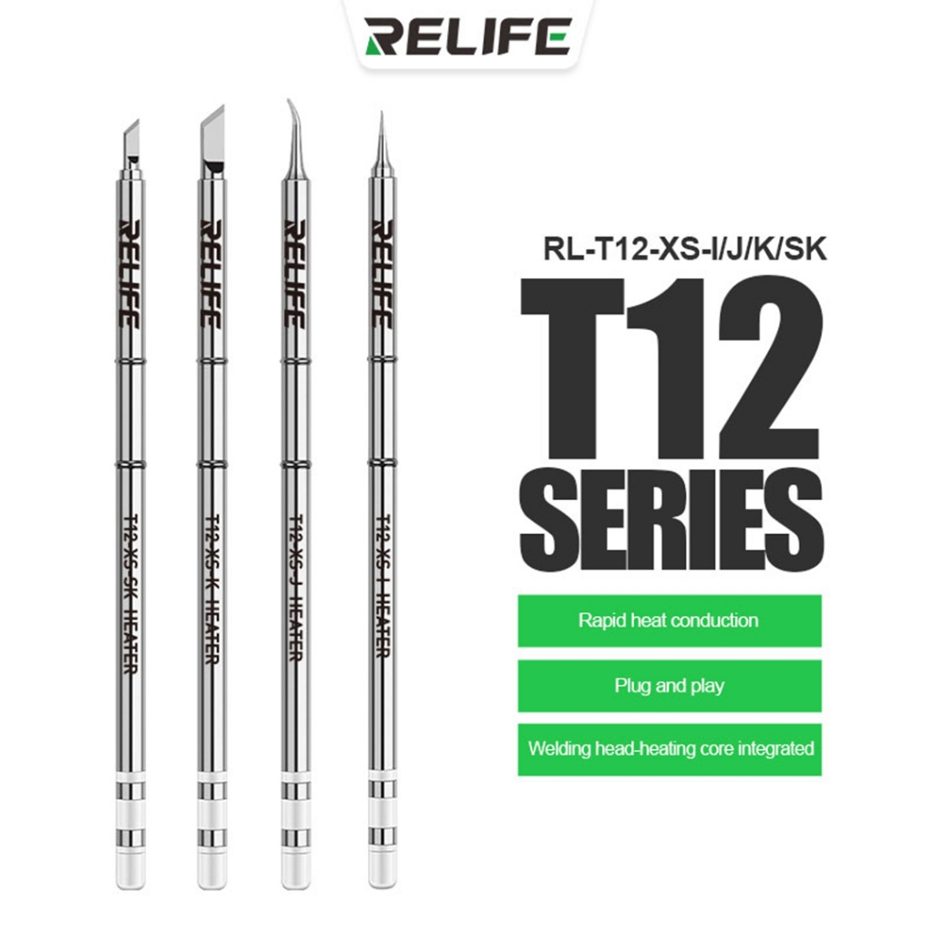 RELIFE RL-T12-XS Series Soldering Iron Tips