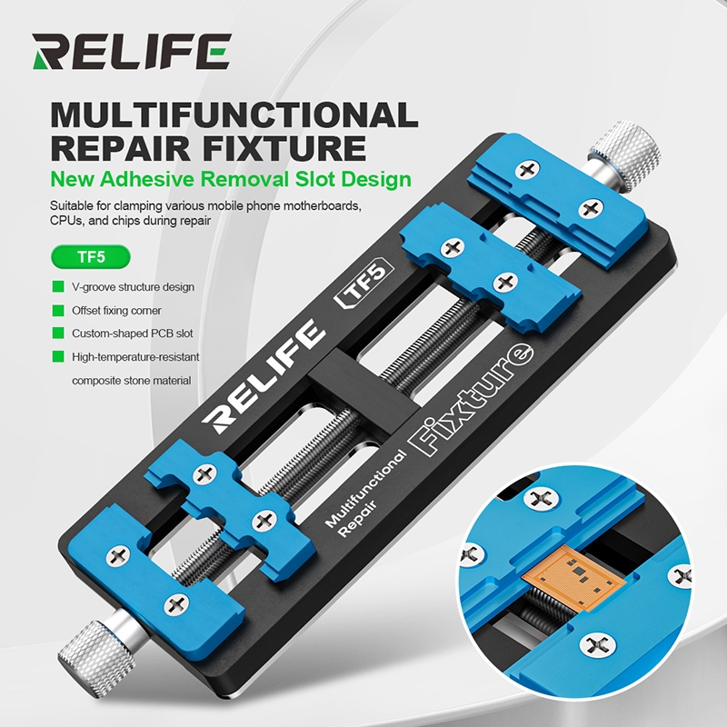 RELIFE TF5 Multifunctional Repair Fixture for Mobile Phone Motherboards / CPU Chips Repair