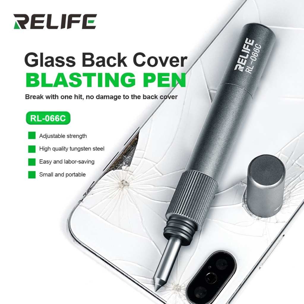 RELIFE RL-066C Mobile Phone Glass Back Cover Frame Breaking Pen