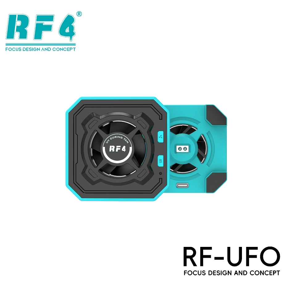 RF4 RF-UFO 3-in-1 Multifunctional Cooling System + UV Curing Lamp for Mobile Phone Repair