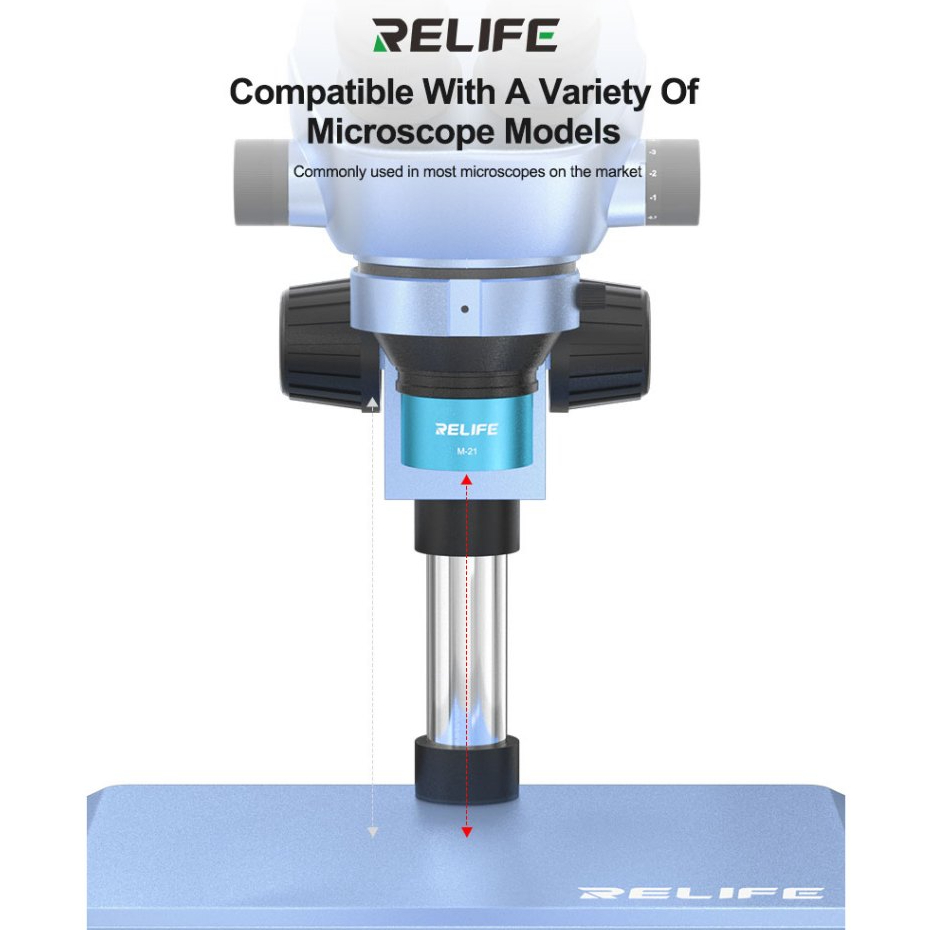 RELIFE M-21 / M-22 Stereo Microscope Auxiliary Objective Lenses - Image 4
