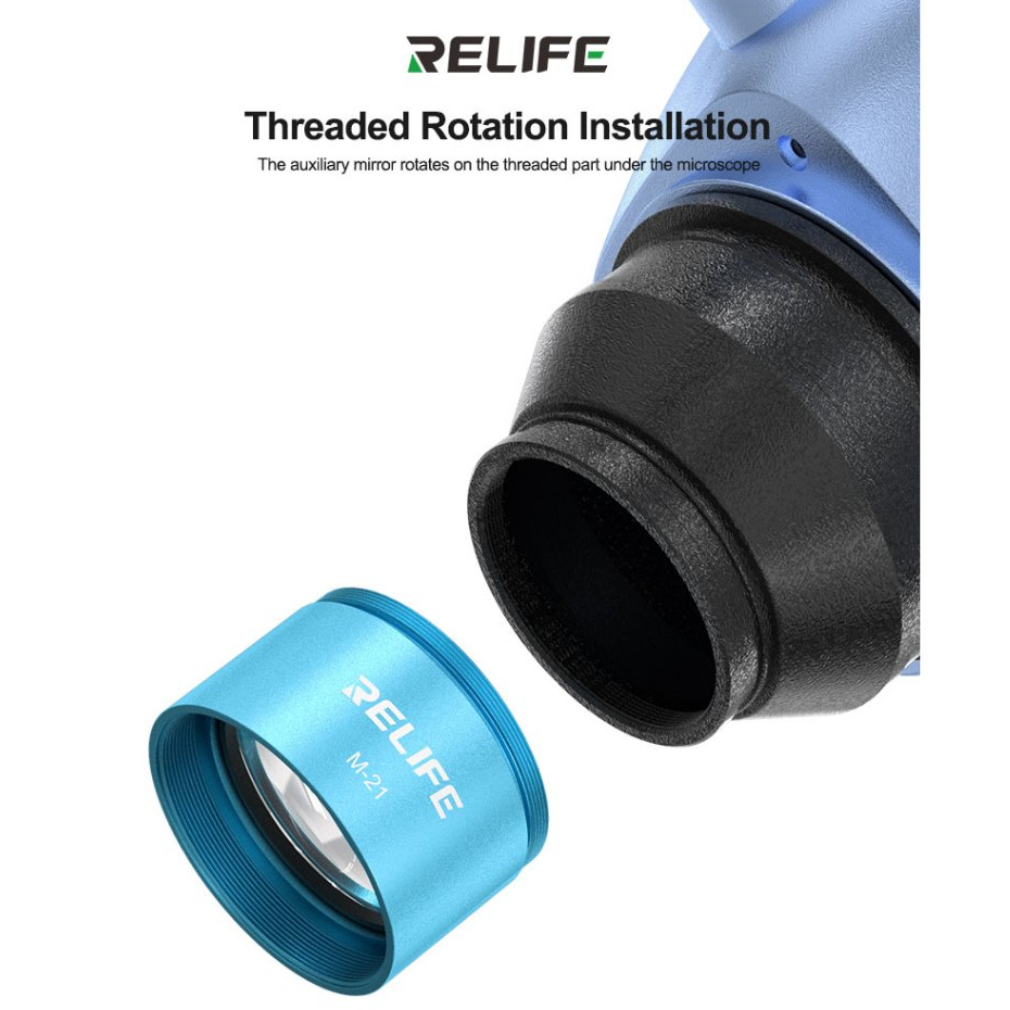 RELIFE M-21 / M-22 Stereo Microscope Auxiliary Objective Lenses - Image 6