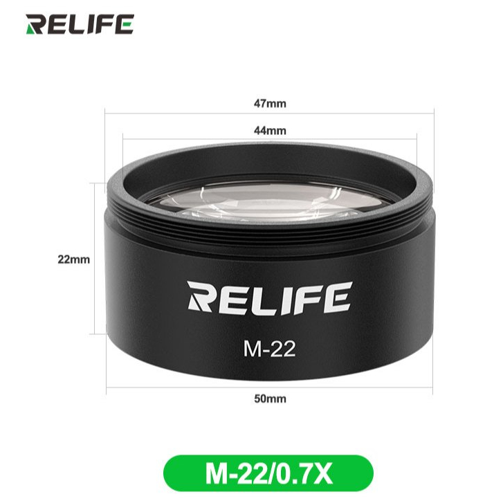 RELIFE M-21 / M-22 Stereo Microscope Auxiliary Objective Lenses - Image 8