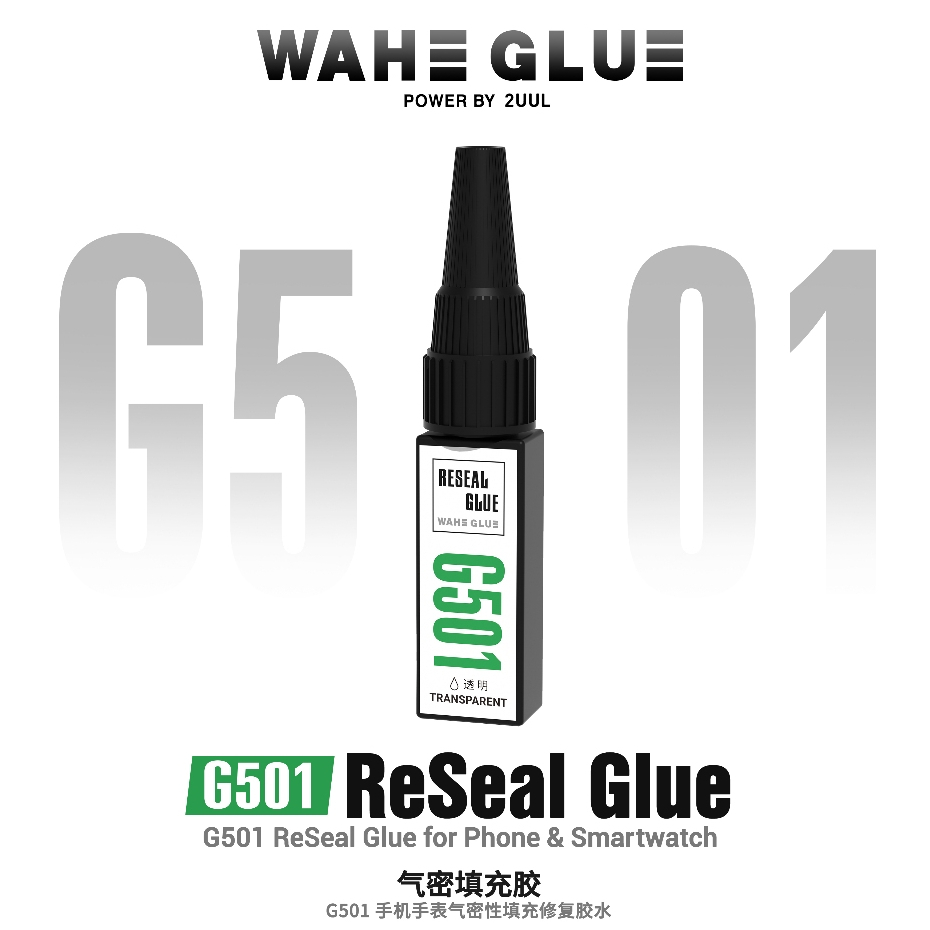 2UUL WAHE G501 Reseal Glue for Phone and Smartwatch ( Transparent ) - 20ML