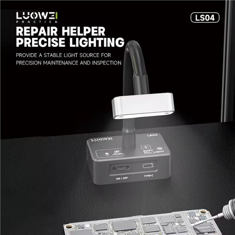 LUOWEI LW-LS04 Stepless Adjustment 6500K Super Bright Lighting Mini Eye Protection Soft Fill Light - Image 4