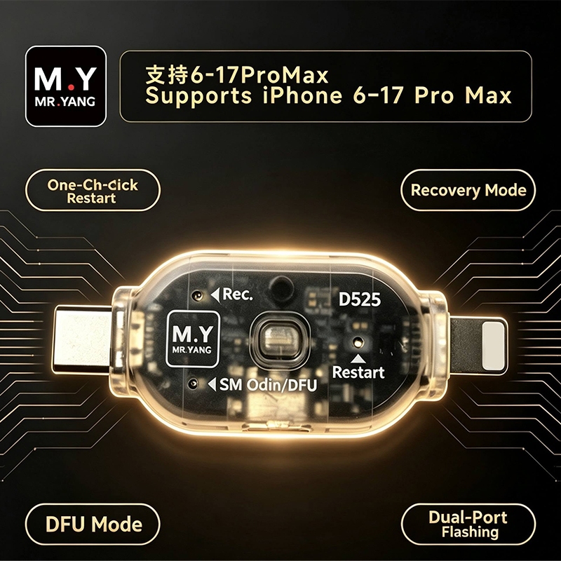 M.Y D525 DFU Recovery Dongle Dual Interface Flashing Tool For IP 6-17 Series / Sam - Image 3
