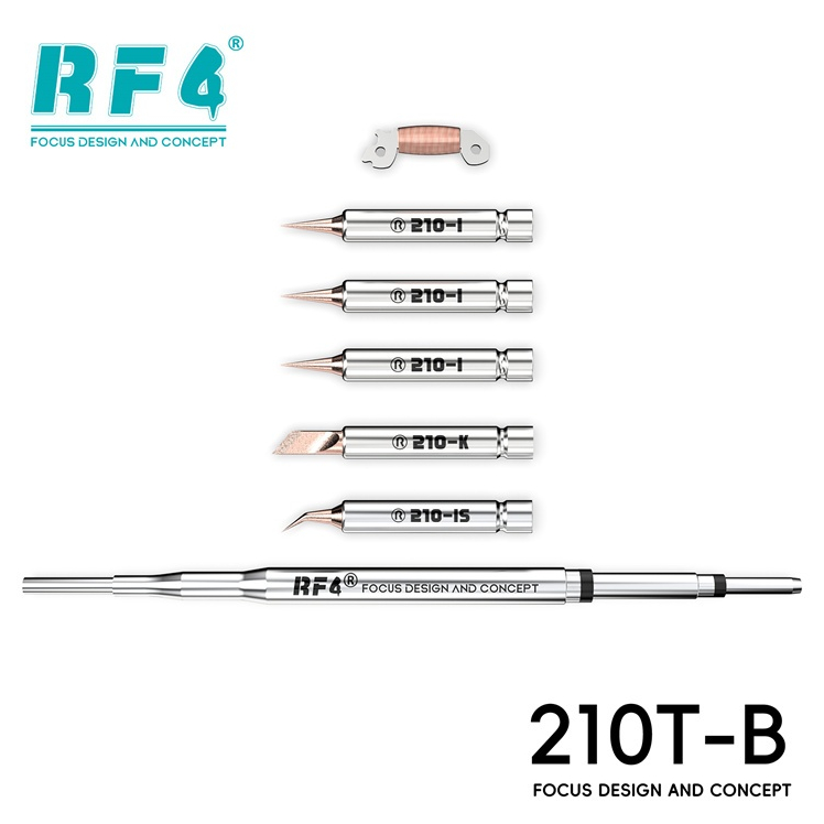 RF4 210T-B Replacement Solder Tips Heating Core for Mainboards / Screens Jumper Wire