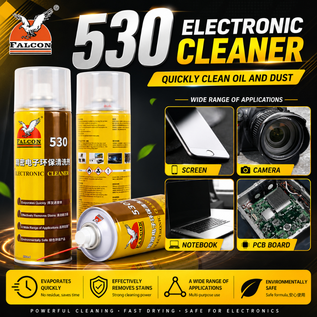 [ 100% ORIGINAL ] FALCON 530 Electronic Cleaner - 550ml