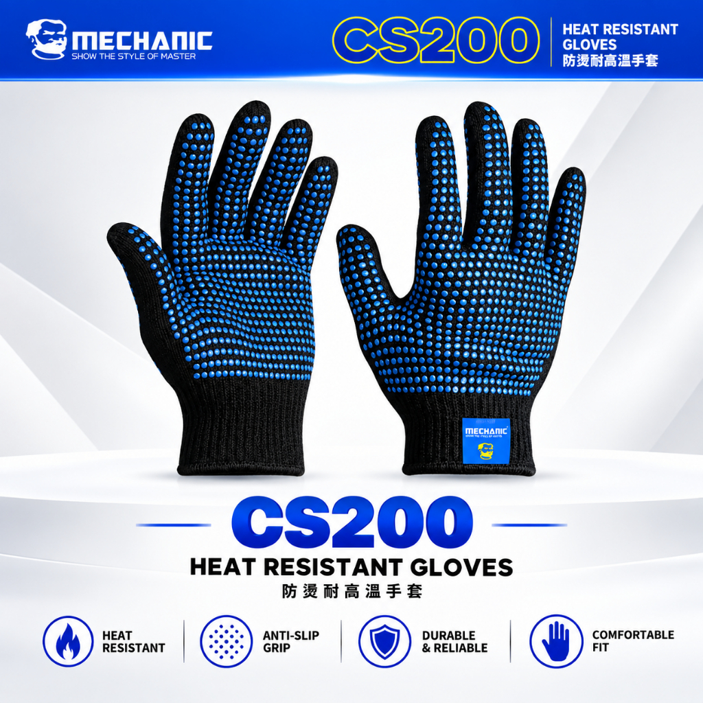 MECHANIC CS200 Wear-resistant Sweat-absorbent Insulated and Heat-resistant Non-slip Gloves