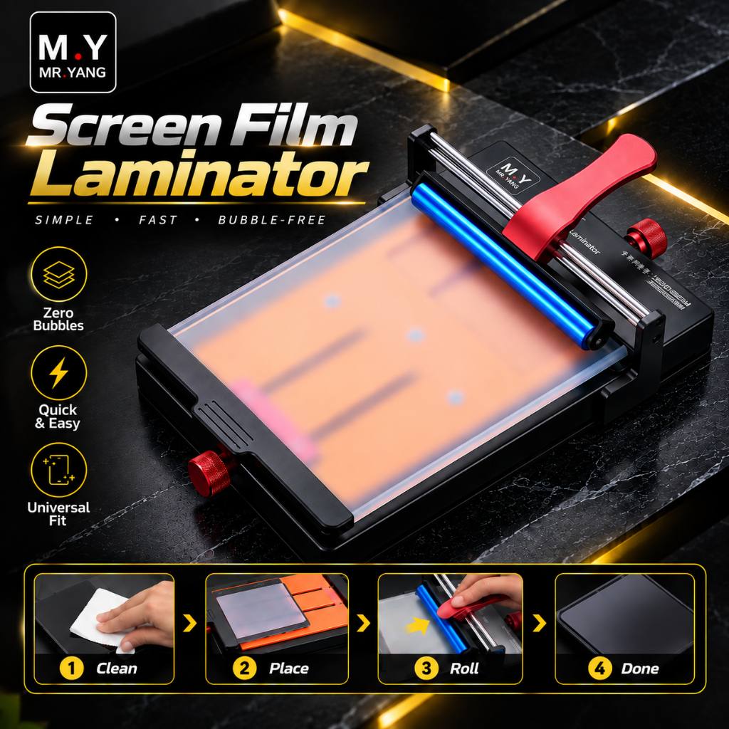 M.Y Screen Film Laminator for Flat-Screen / Foldable Mobile Phones