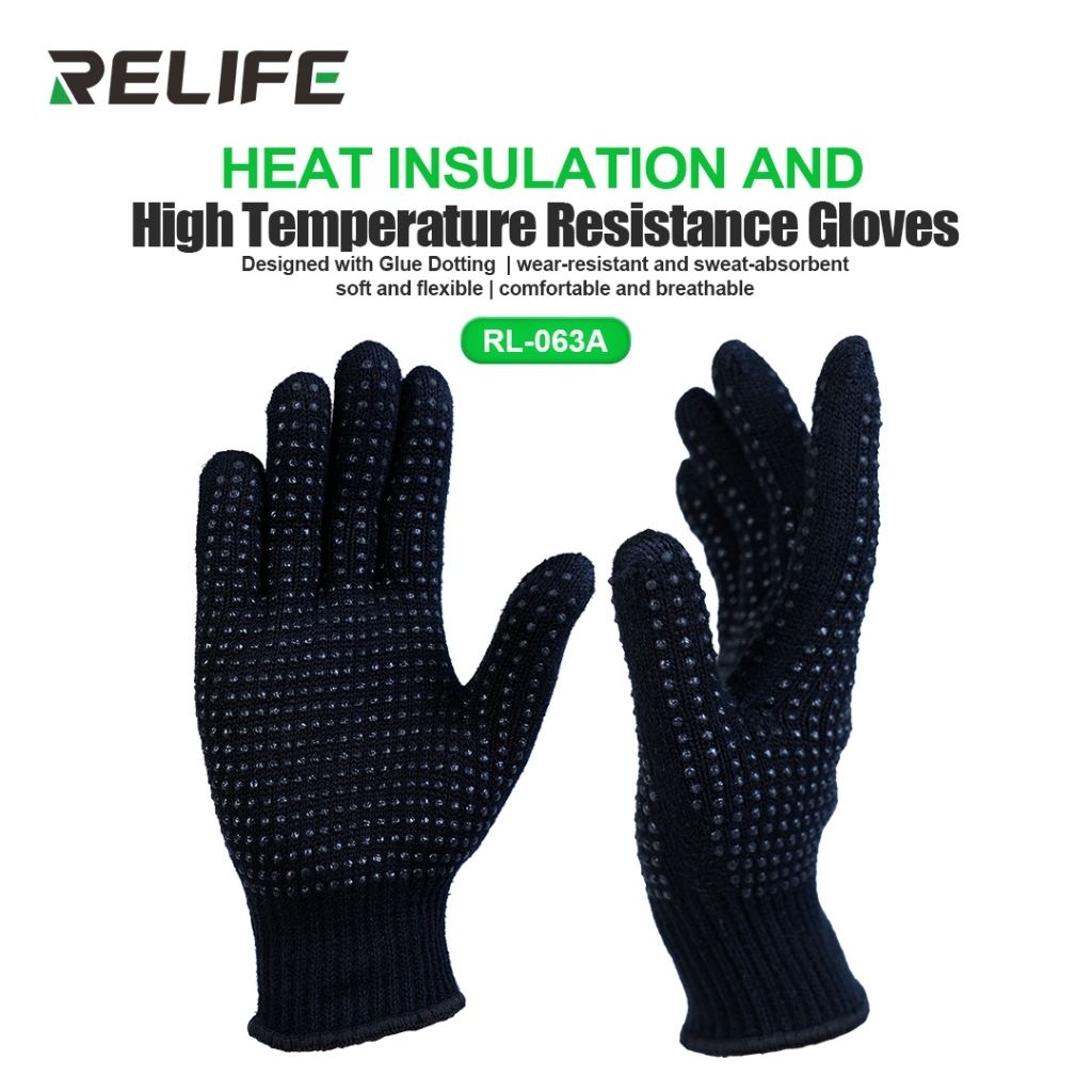 RELIFE RL-063A Wear-resistant Sweat-absorbent Insulated and Heat-resistant Gloves