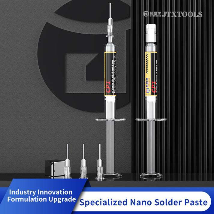 JTX CP1 Nano Solder Paste Flux 183℃ Welding Tin Paste with Syringe