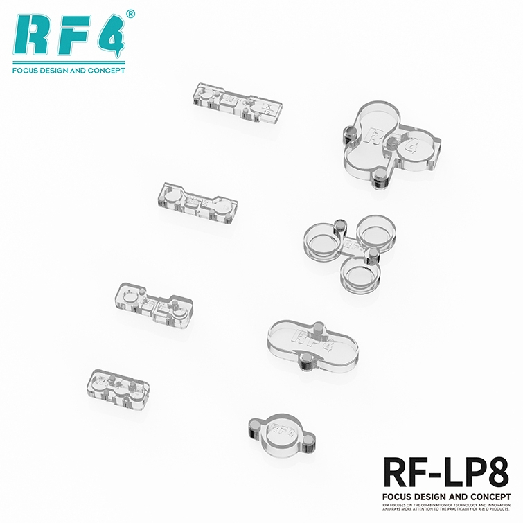 RF4 RF-LP8 Magnetic Camera Lens Protection Cover Set for IP X to 17 Series