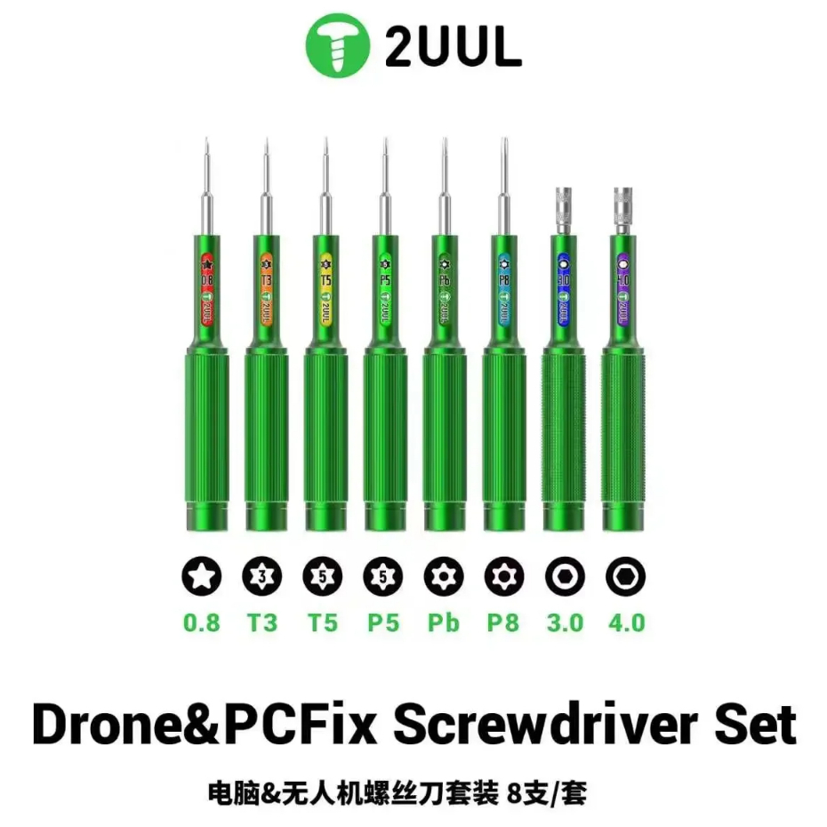 2UUL SD95 Drone & PCFix 8-in-1 Screwdriver Set