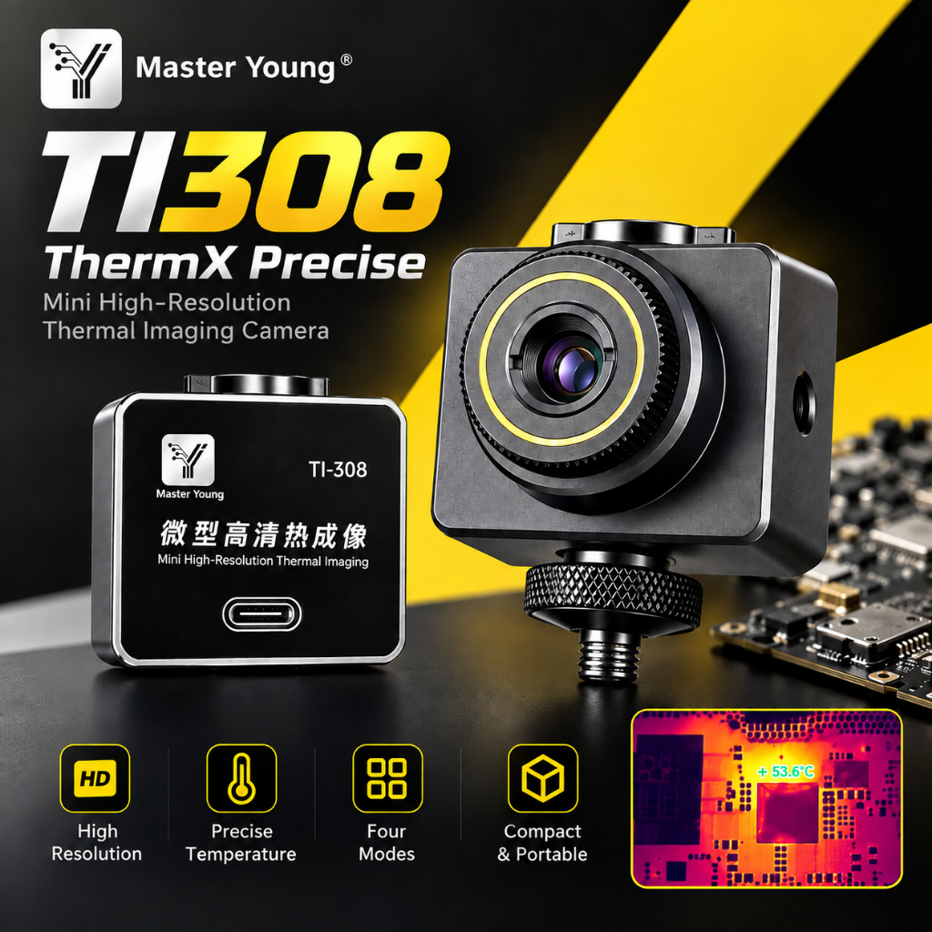 M.Y TI308 ThermX Precise Mini High-Resolution Thermal Imaging Camera