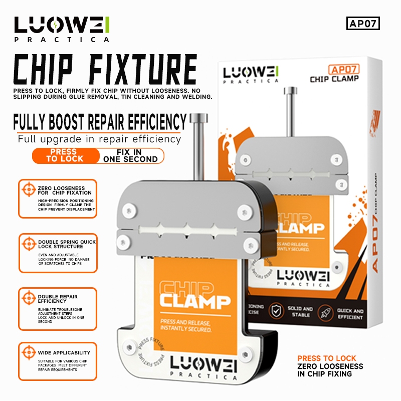 LUOWEI LW-AP07 Dual-Spring Quick-Lock Chip Fixture