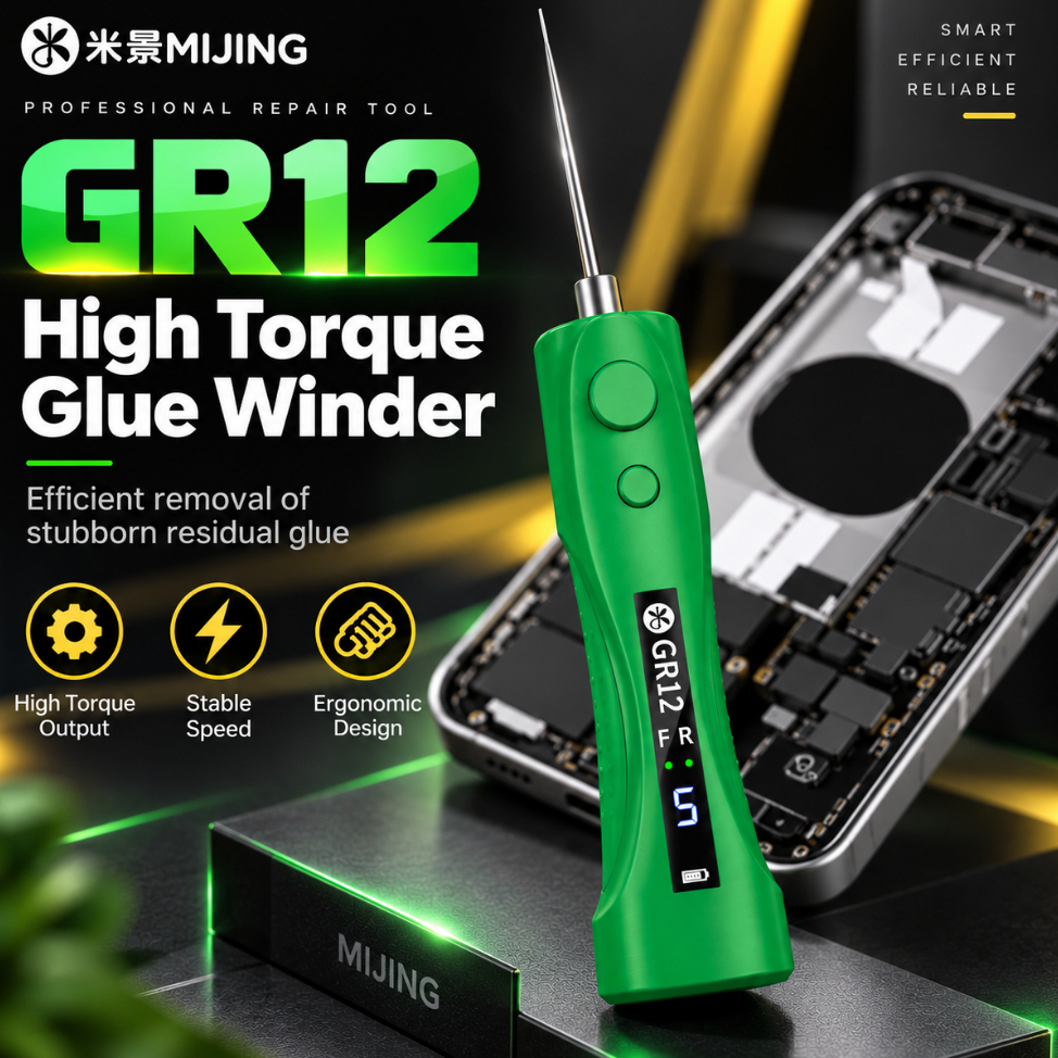 MIJING GR12 Rechargeable Mobile Phone Screen Integrated OCA Glue Remover
