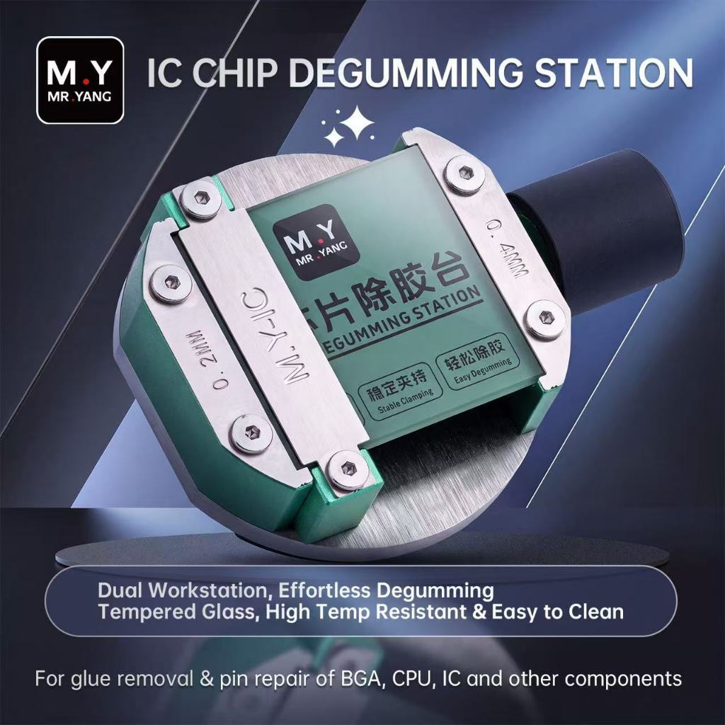 M.Y Adjustable IC Chip Degumming Station for PCB Repair