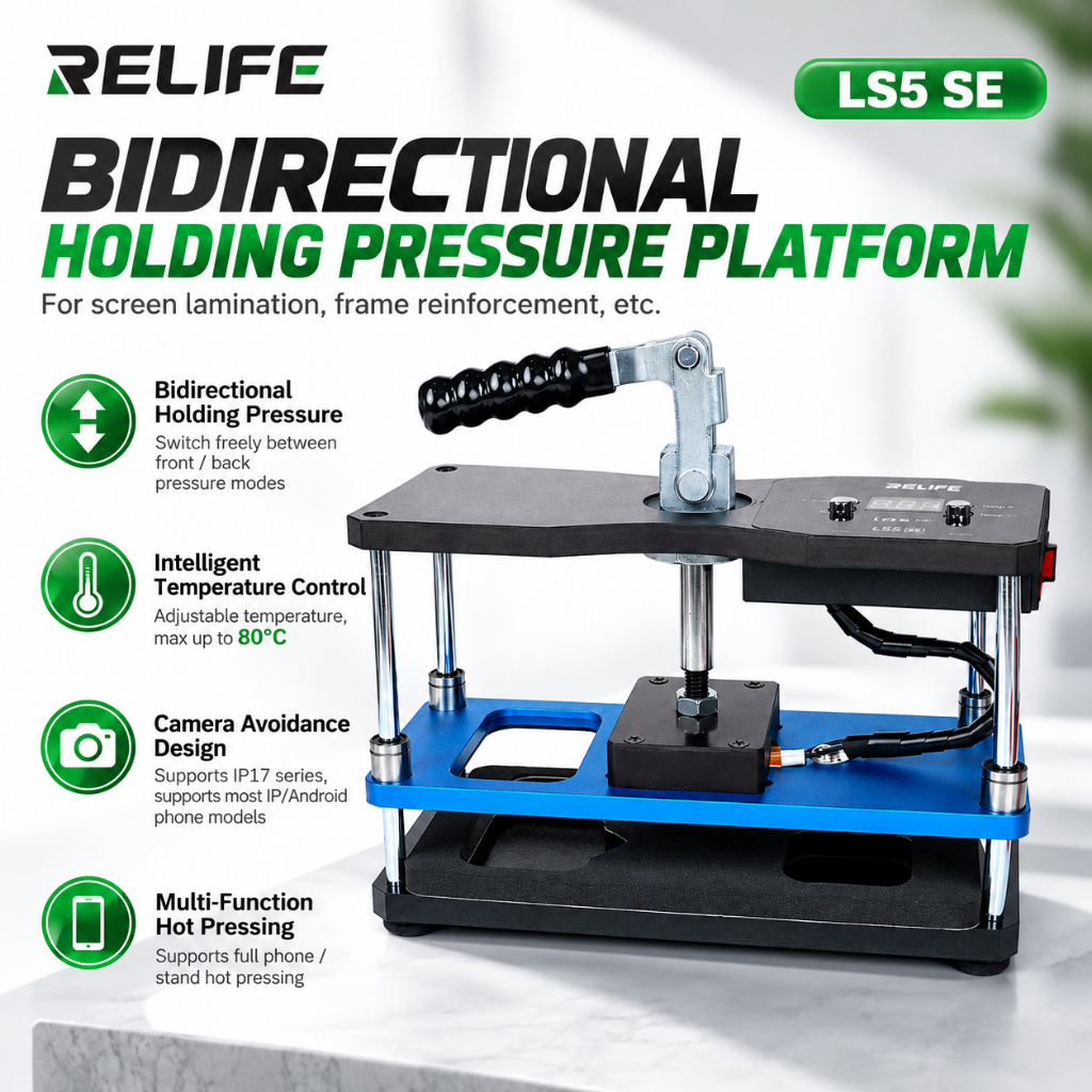 RELIFE LS5 SE Bidirectional Heating + Holding Pressure Platform