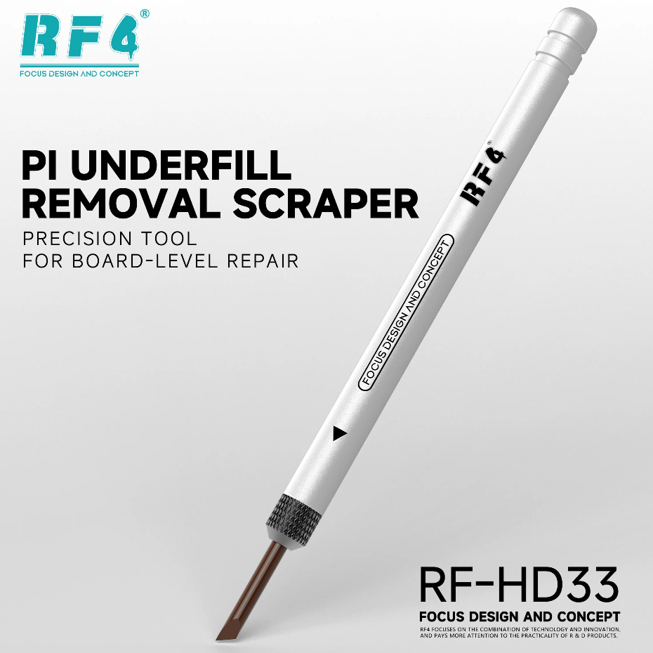 RF4 RF-HD33 CPU PI Chips Degumming Knife for CPU / PCB Black Glue Cleaning