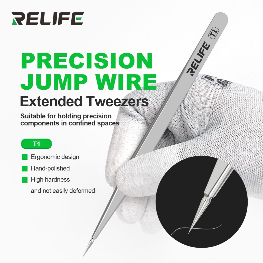 RELIFE T1 Anti-Magnetic Anti-Static High-Precision Flying Wire Tweezers