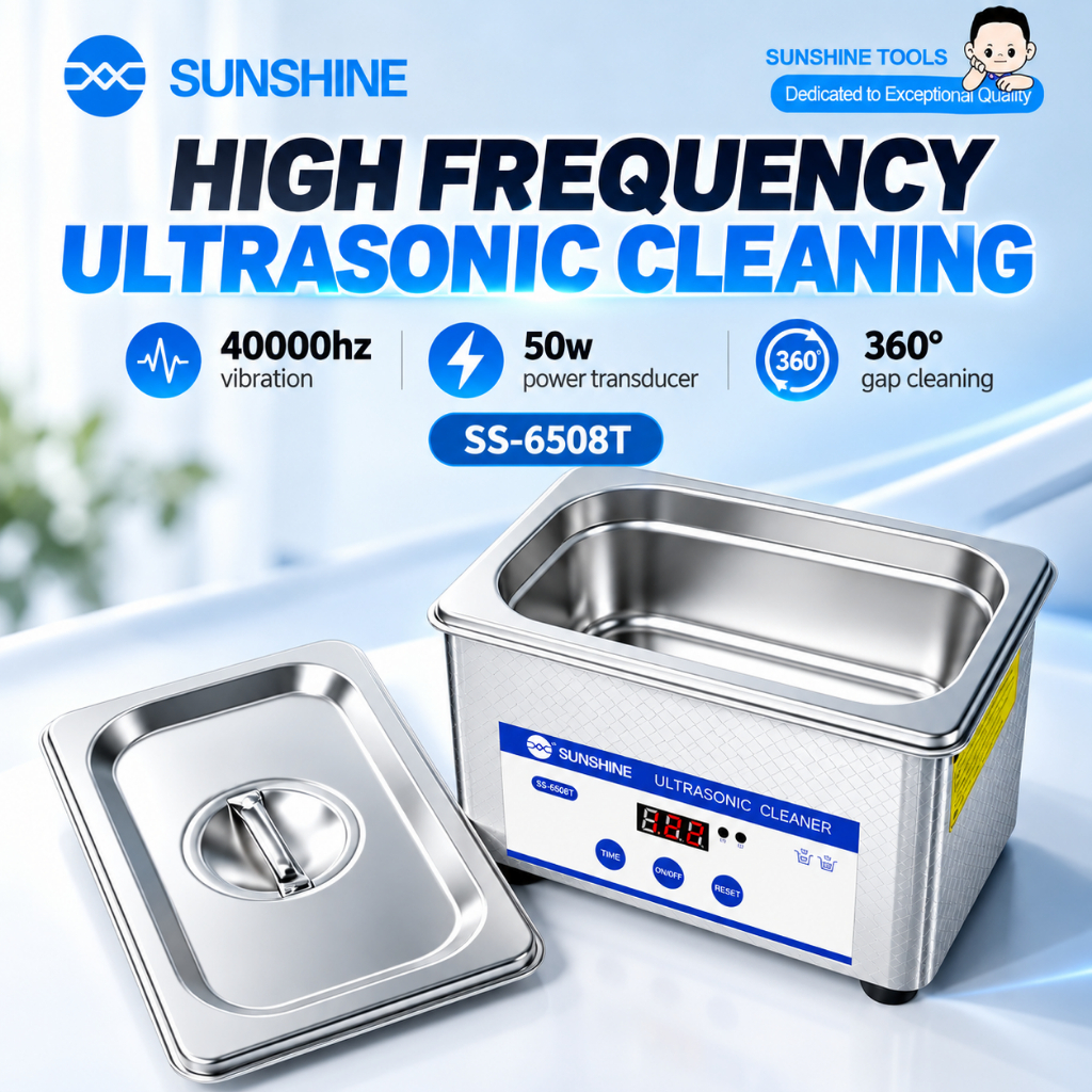 SUNSHINE SS-6508T High Frequency Ultrasonic Cleaner