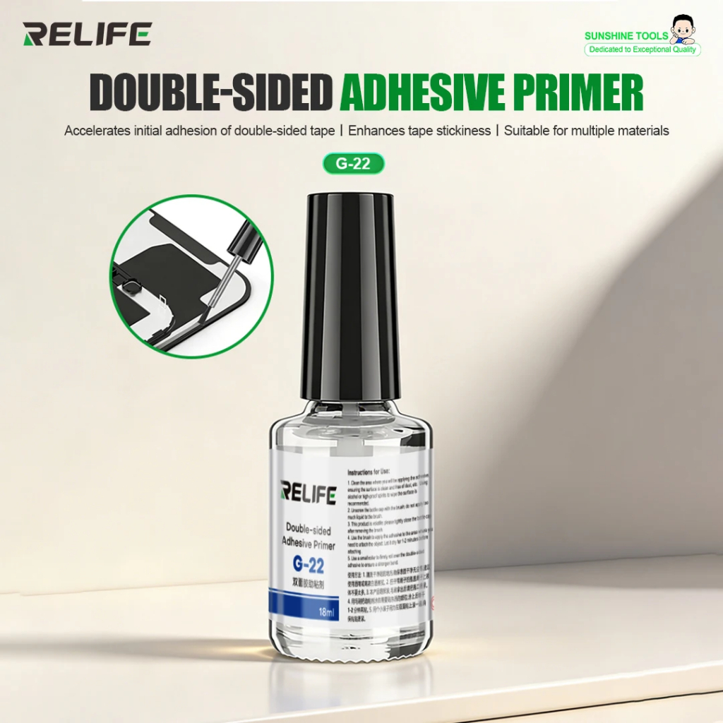 RELIFE G-22 Double-Sided Adhesive Primer - 18ml